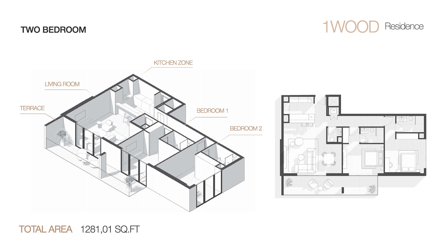 2 Bedroom